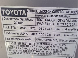 2016 TOYOTA TACOMA, GRAY, TRD, CREW CAB, 3.5L, MT, 4WD, Z25059